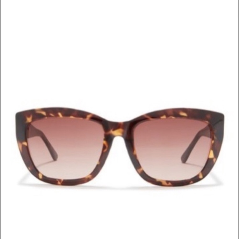Joe’s Jeans Womens Tortoise Sunglasses cat eye - Picture 2 of 7